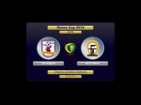 U-13 FS Jelgava - AFA Olaine (Olaine Cup 2019)