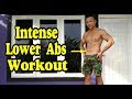 6 Min intense Lower Abs workout Routine / Abs workout Exercise / Otan GJ