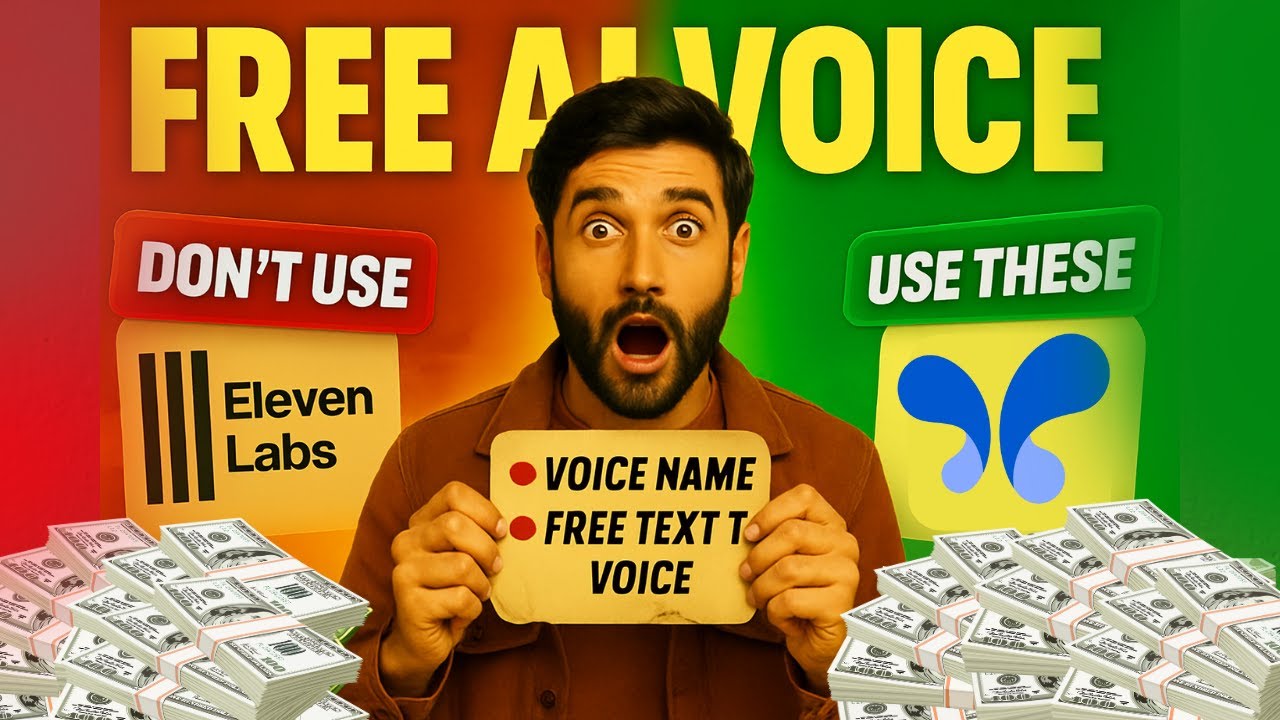 Create AI Voices for Free with Google AI Studio | Beat ElevenLabs and Lovo AI video thumbnail
