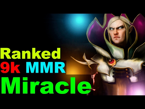 Miracle Invoker 7.02 Ranked 9k MMR | pro Gameplay | Highlights — Dota 2 (2017)