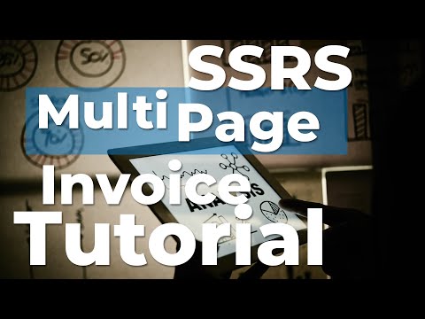 Multi Page Invoice Tutorial