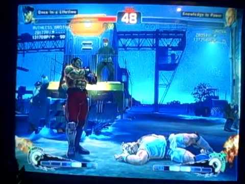 SSF4 AE 2012 Ruthless_Brothaz (M.Bison) vs JUNOVA (ABEL)