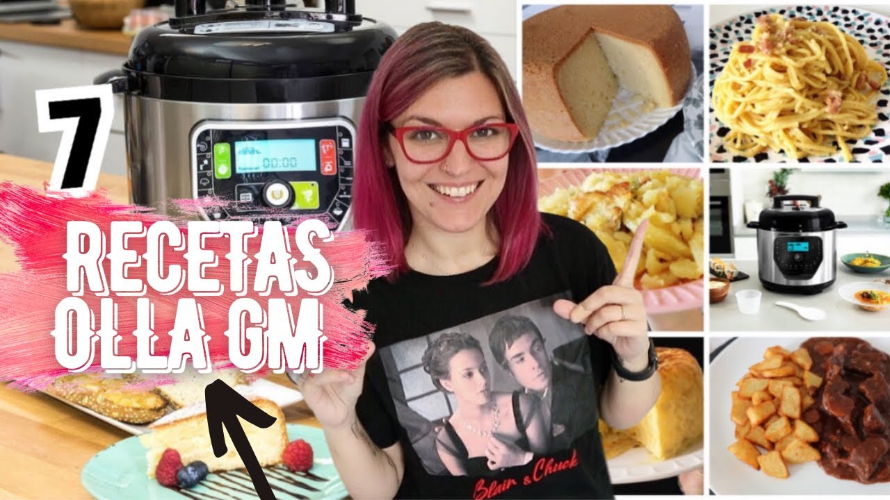 Watch 7 RECETAS con OLLA GM H Deluxe FÁCILES Y RÁPIDAS Now 7 RECETAS con OLLA GM H Deluxe FÁCILES Y RÁPIDAS