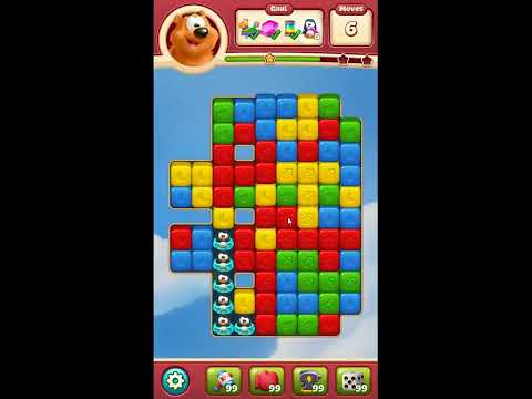 Toon Blast Level 7508 - NO BOOSTERS 🐻🐺🐱 | SKILLGAMING ✔️