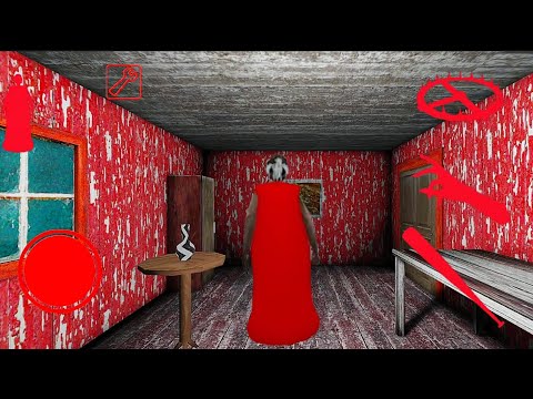 Granny Game Horror Escape Gameplay | Playing As Red Granny Mod #granny 