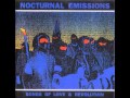 NOCTURNAL EMISSIONS    songs of love and revolution LP 1985