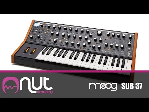 Moog Sub 37 tutorial con Enrico Cosimi @ Nut Academy