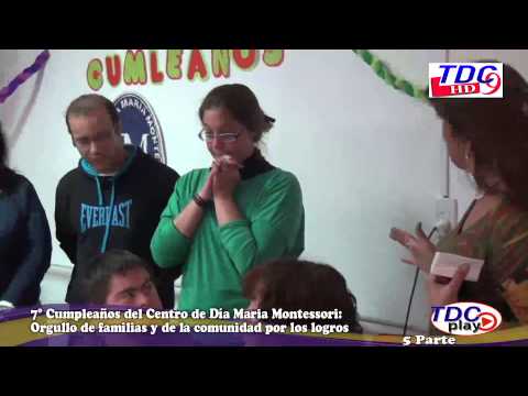P5 7º Cumpleaños del Centro de Día Maria Montessori