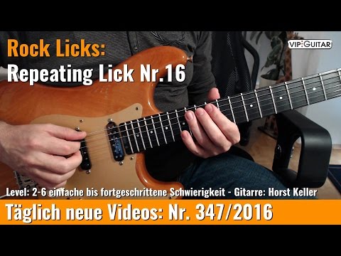 ✪ Rock Licks ►Repeating Lick Nr.16 Steve Lukather Style
