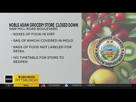 Asian grocery store ordered to close by health department