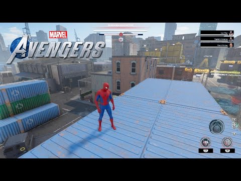 Spider-man Web Swinging Gameplay | Marvel's Avengers Game PS5