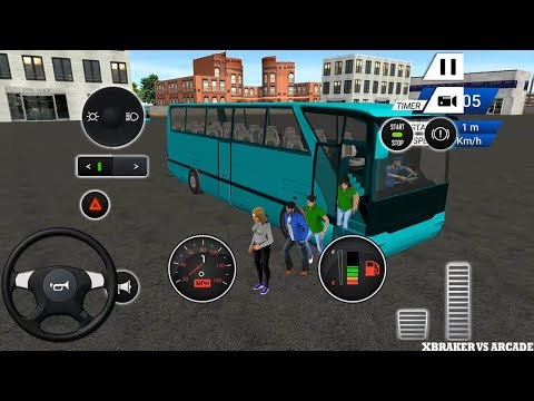 Euro Bus Simulator 2018 Bus Transport Passengers To Big Cities of the EU - Android GamePlay FHD