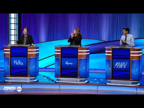 Mattea Dominates in their 18th Win | Jeopardy! Masters | JEOPARDY!