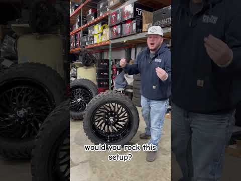 24x12 American force swangs & 35” amp mts #americanforcewheels #perfectionwheels #subscribe