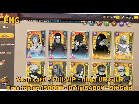 Konoha legend Private Server - Free Top up 15000¥ - Daily 6480¥ - 9K Gold ( X7Game )