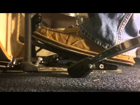 Bonham Style Bass Drum Pedal in Slow Motion