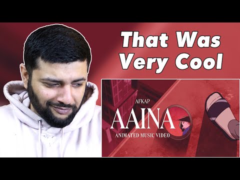 Pakistani Reacts To AFKAP - AAINA Official Animated Video