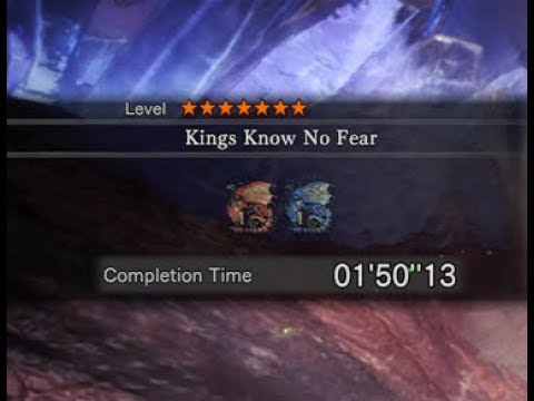 MHWorld- 1'50'13 'Kings Know No Fear' (TA Wiki Rules) (Bow)