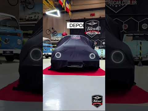 Esse é o Fusca CORVO! Um Super esportivo 1971 feito pela TROCAR AUTOS ANTIGOS
