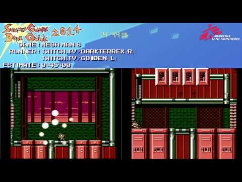 Mega Man 6 Race of DarkTerrex v Go1den in 37:35 - SGDQ2014 - Part 36