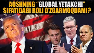 AQShning global yetakchi sifatidagi roli o‘zgarmoqdami? #fikratuz