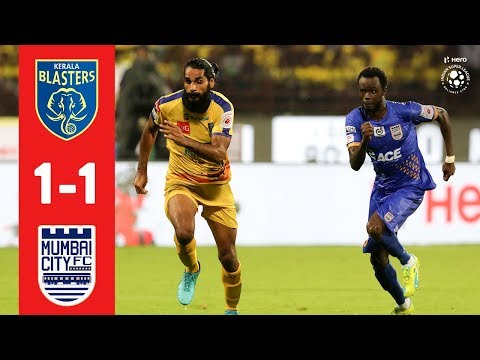 Hero ISL 2018-19 | Kerala Blasters FC 1-1 Mumbai City FC | Highlights
