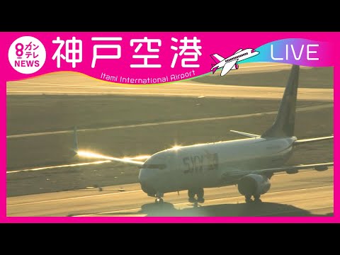 神戸空港のライブカメラ映像