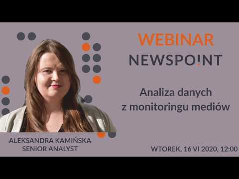 Analiza danych z monitoringu mediów – Webinar Newspoint