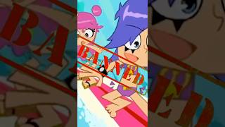 BANNED Hi Hi Puffy AmiYumi Episode! #shorts #banned #cartoon #lostmedia