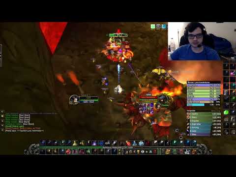 Hardcore Warrior Falls into Lava in the Molten Core Raid