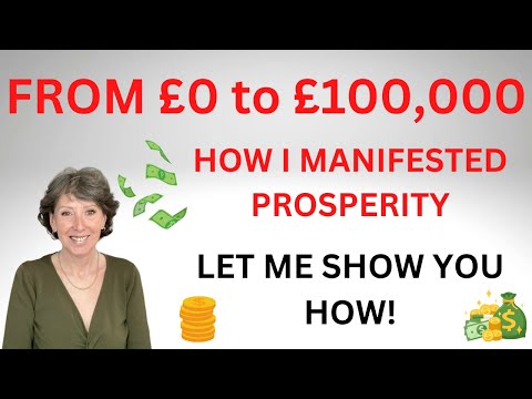 URGENT MESSAGE! FROM £0 to £100k. HOW I MANIFESTED PROSPERITY! LET ME SHOW YOU HOW!