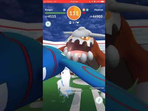 Pokémon Go - Level 5 Raid - Heatran