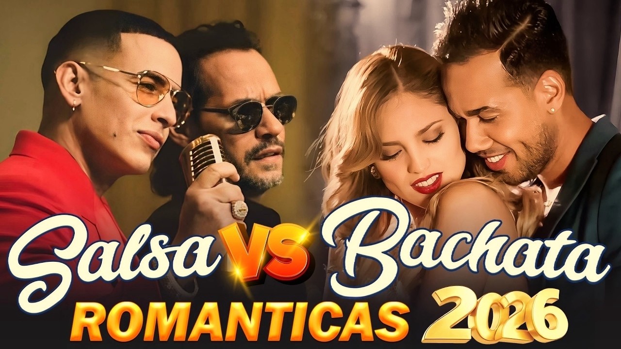 JUAN LUIS GUERRA, MARC ANTHONY, ROMEO SANTOS, ENRIQUE IGLESIAS, PRINCE ROYCE SALSA Y BACHATA EXITOS#