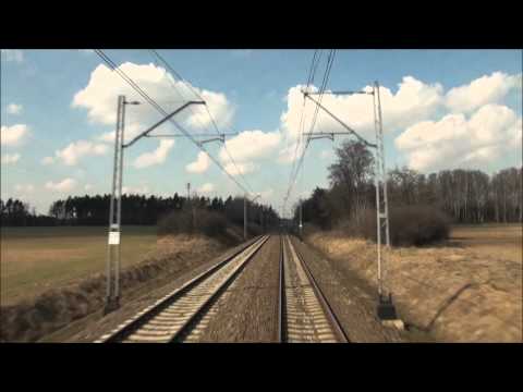 Cabview Taurus Husarz Siemens ES64U4 BWE Konin - Poznań Główny