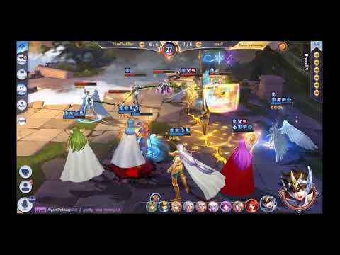 ก็อดคลอธ เซย์ย่า(Divine Cloth Seiya) ทดสอบจัดทีมไต่แรงค์[Saint Seiya Awakening] Live Stream #1