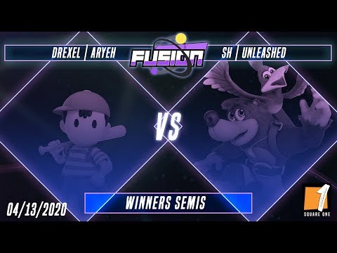 Fusion.EXE #18 - SH | Unleashed (Banjo) Vs. Drexel | Aryeh (Ness) - Winners Semis - SSBU