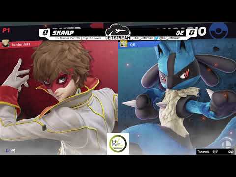 HV Gamer Con 20 Top 16 Losers -  Sharp (Joker) Vs. Qe (Lucario) Smash Ultimate - SSBU