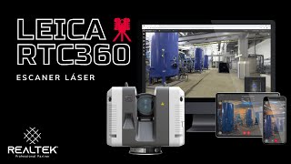 Escáner Láser Leica RTC360 - Flujo de trabajo