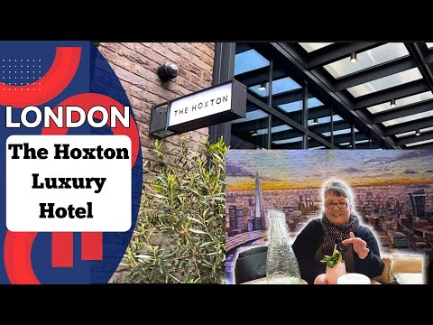 The Hoxton & Rooftop Bar (LUXURY hotel & BEST views of London!) #travel #budgettravel #london