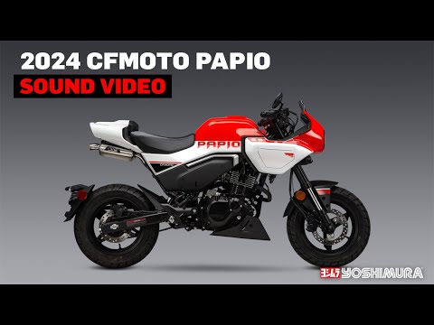 Yoshimura RS-9T Slip-On Exhaust CF Moto Papio SS 2024-2026 - RevZilla