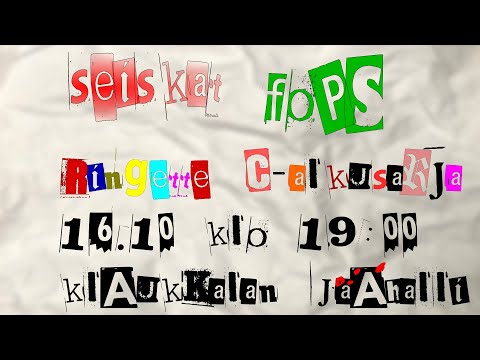 Seiskat - FoPS  C-alkusarja Lohko A  16.10.2020 klo 19 Klaukkalan jäähalli