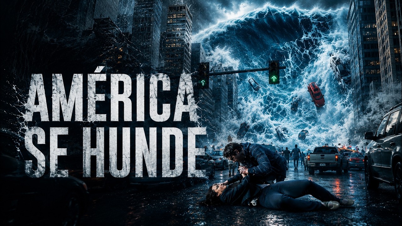 América Se Hunde PELÍCULA COMPLETA | Películas de Desastres Naturales | LA Noche de Películas