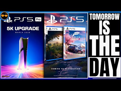 PLAYSTATION 5 - PS5 PRO 5K UPGRADE / A BIG CHANGE AT SONY ! / NEXT BIG EVENT GOES LIVE TOMORROW WIT…
