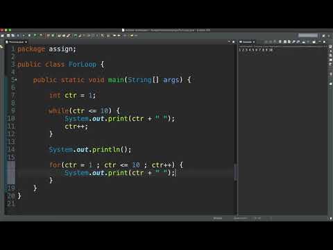 JVT#10: Counter-Controlled for Loop