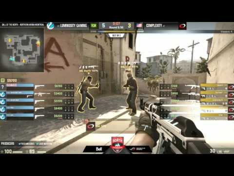 [UKCSGO] 23.10.2016 - coL vs Luminosity @ Call of the North Montreal Qualifier UB Final Map 1