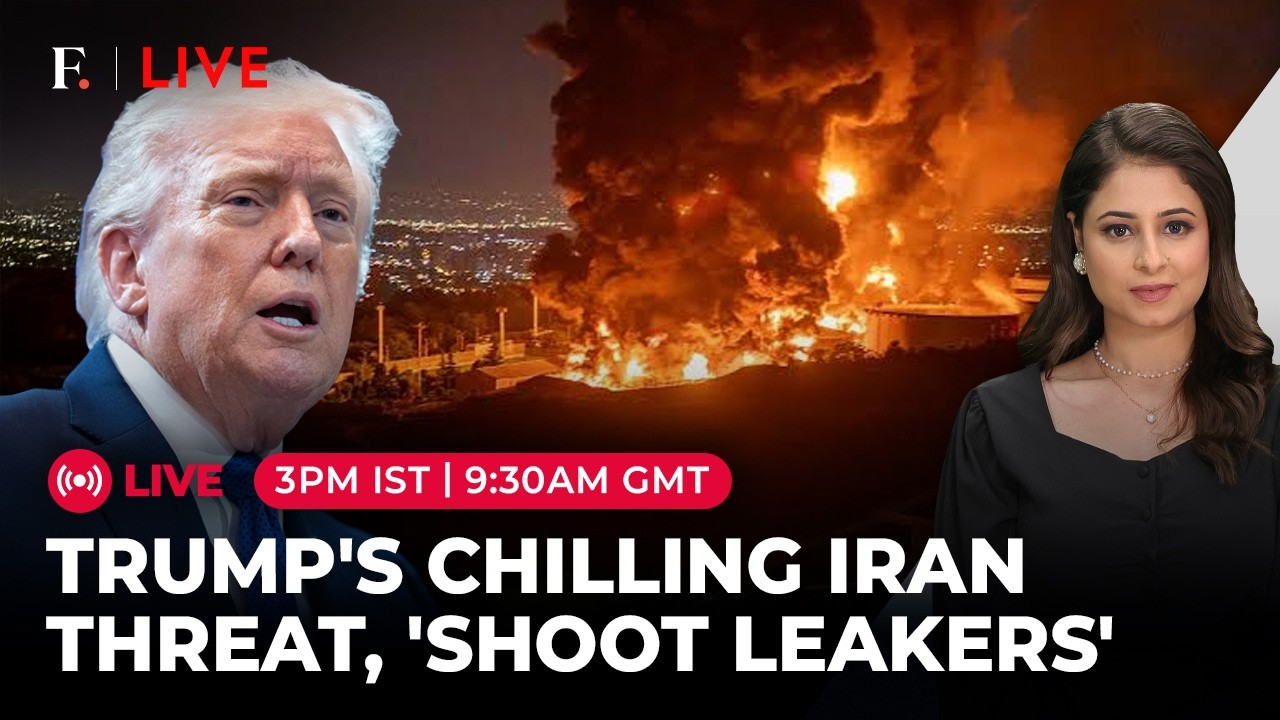 'Leakers Should Be Shot': Trump's Explosive Remark Amid Iran War Tensions | Firstpost Live