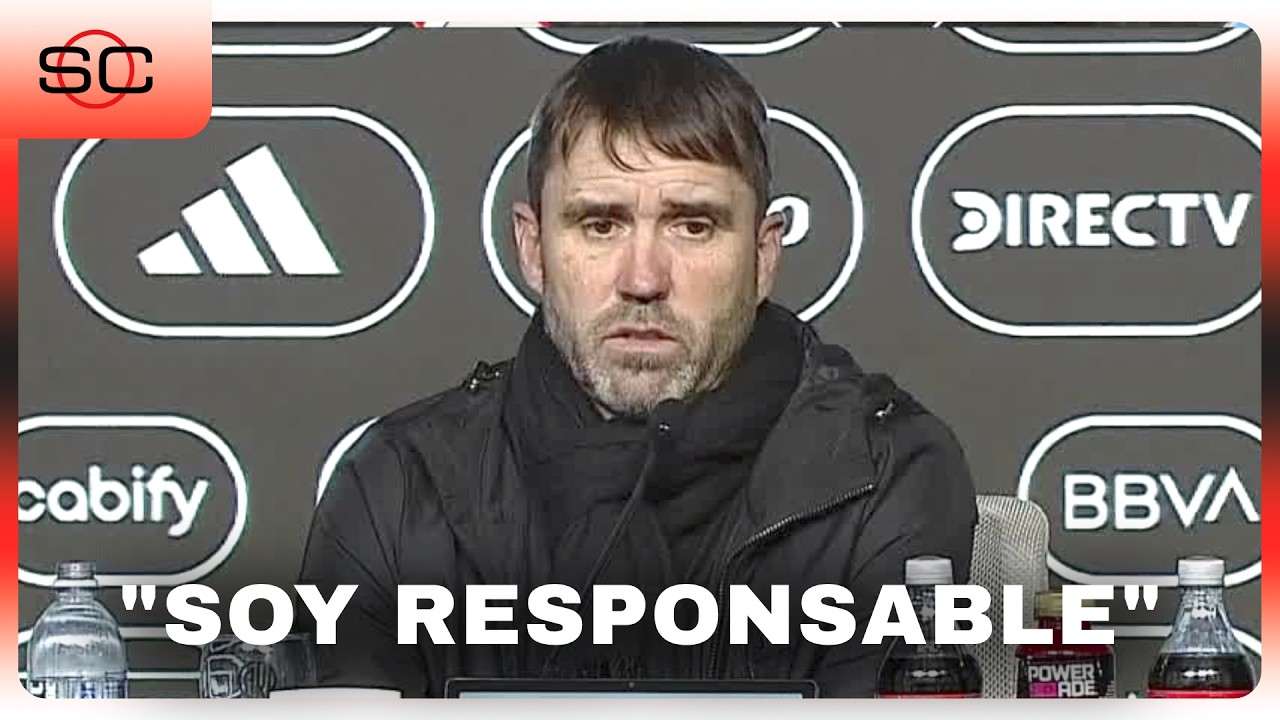 "MALÍSIMO, FUE NUESTRO PEOR PARTIDO": Chacho Coudet tras la derrota de River ante Atlético Tucumán