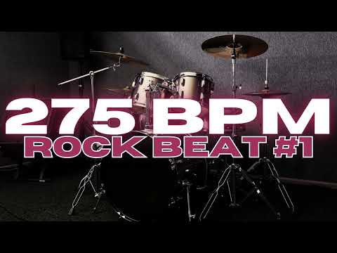275 BPM - Rock Drum Beat - Loop 1