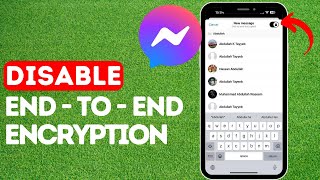How To Remove/Turn Off End To End Encryption In Messenger (iPhone) | Easily Disable It