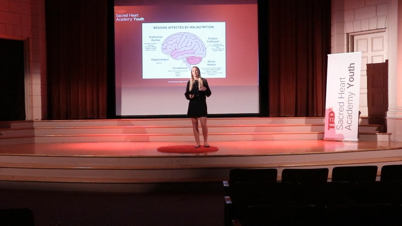 The Hidden Impact of Hunger | Mary Pickhardt | TEDxSacred Heart Academy Youth